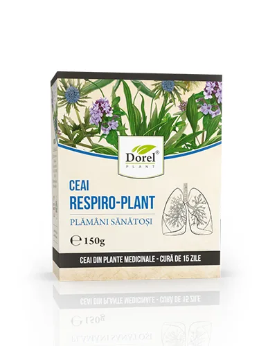 Ceai Respiro-plant plamani sanatosi, 150g, Dorel Plant — preț și oferte
