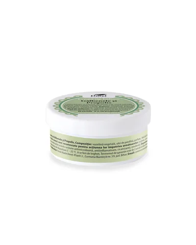 Crema tip balsam de Galbenele si Propolis, 50g, Dorel Plant — preț și oferte