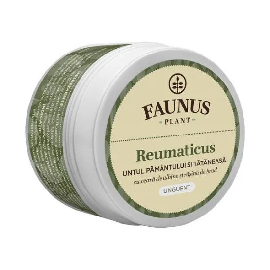 Unguent pentru dureri reumatice Reumaticus, 50ml, Faunus Plant — preț și oferte