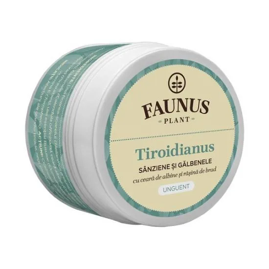 Unguent pentru tiroida Tiroidianus, 50ml, Faunus Plant — preț și oferte