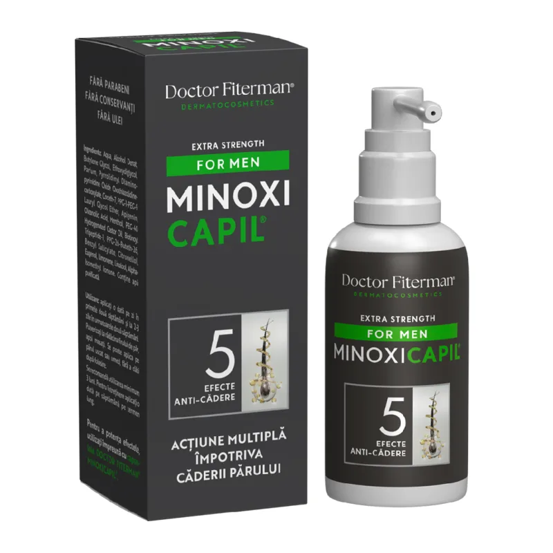 Spray Minoxicapil Men, 60 ml, Doctor Fiterman DR. FITERMAN — preț și oferte