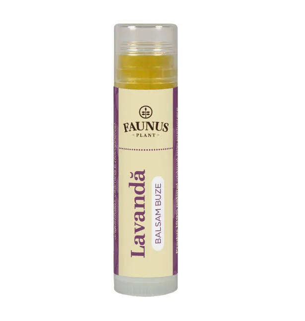 Balsam buze cu Lavanda si vitamina E, 5ml, Faunus Plant — preț și oferte