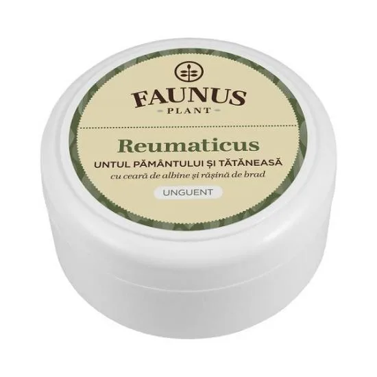 Unguent pentru dureri reumatice Reumaticus, 100ml, Faunus Plant — preț și oferte