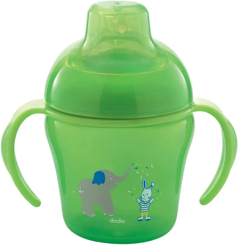 Cana de tranzitie pentru copii 6 luni+ Verde, 200ml, Dodie — preț și oferte