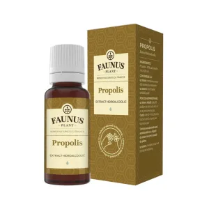 Tinctura de Propolis antimicrobian, 20ml, Faunus Plant