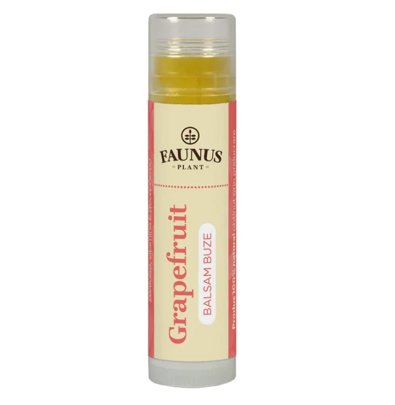 Balsam buze cu Grapefruit si vitamina E, 5ml, Faunus Plant — preț și oferte