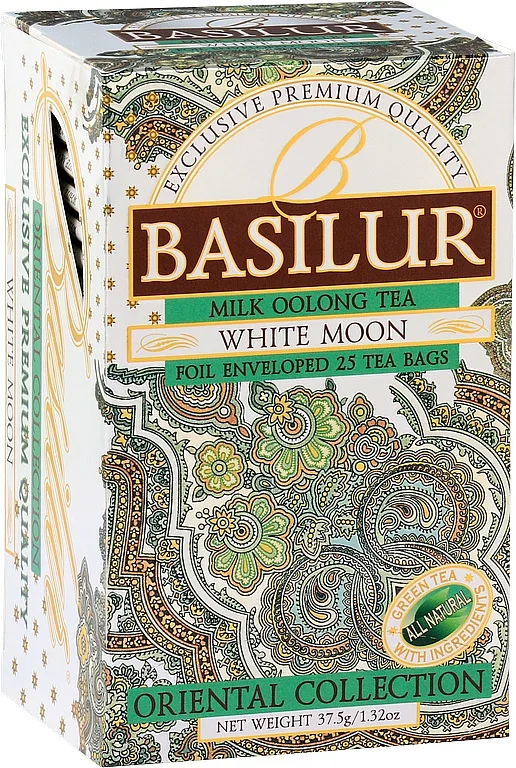 Ceai White Moon, 25 plicuri, Basilur — preț și oferte