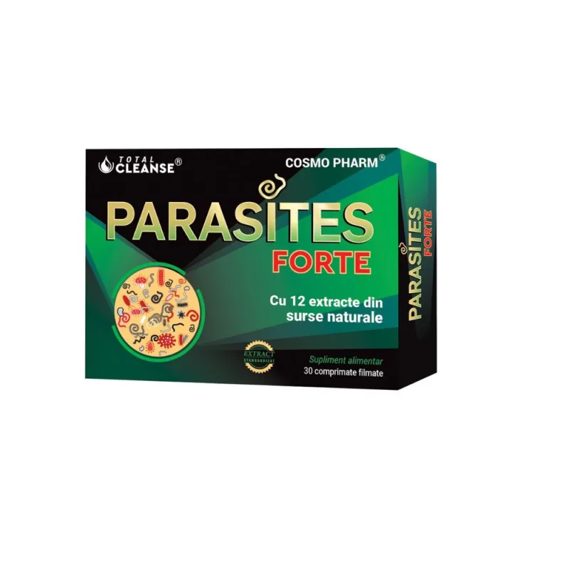 Parasites Forte, 30 comprimate, Cosmopharm — preț și oferte