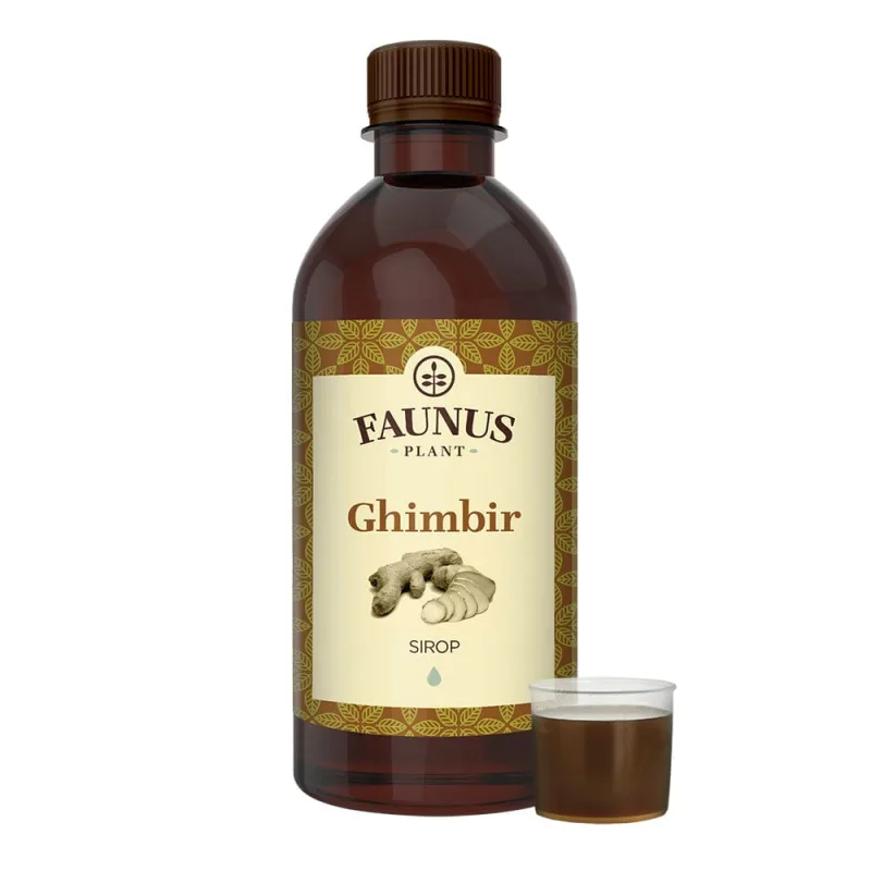 Sirop digestiv de Ghimbir, 500ml, Faunus Plant — preț și oferte