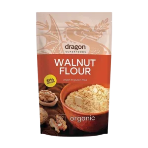 Faina de nuci fara gluten bio, 200g, Dragon Superfoods