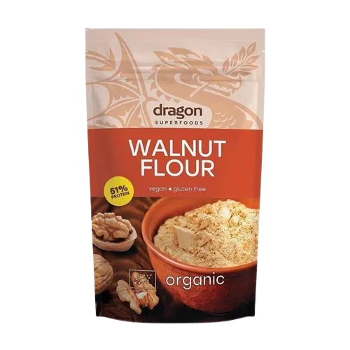 Faina de nuci fara gluten bio, 200g, Dragon Superfoods — preț și oferte