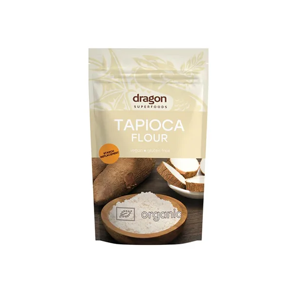 Faina de tapioca fara gluten bio, 200g, Dragon Superfoods — preț și oferte
