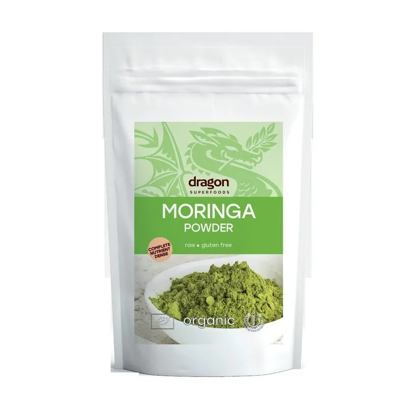 Moringa pulbere bio, 200g, Dragon Superfoods — preț și oferte