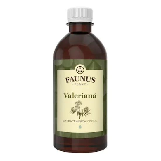 Tinctura de Valeriana calmant, 500ml, Faunus Plant — preț și oferte
