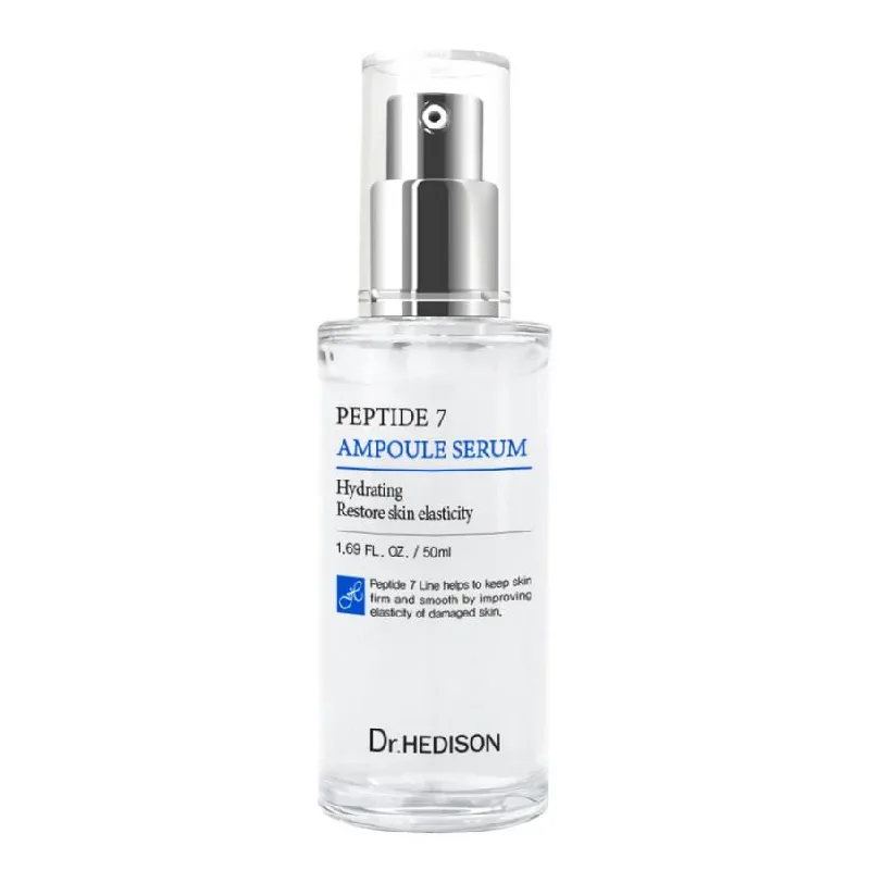 Ser concentrat reparator Peptide 7 Ampoule, 50 ml, Dr Hedison — preț și oferte
