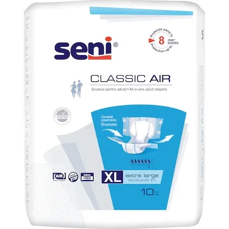 Scutece pentru adulti Classic Air Extra Large, 10 bucati, Seni — preț și oferte