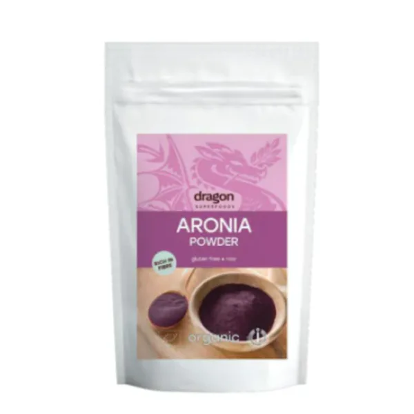 Aronia pudra raw bio, 200g, Dragon Superfoods — preț și oferte