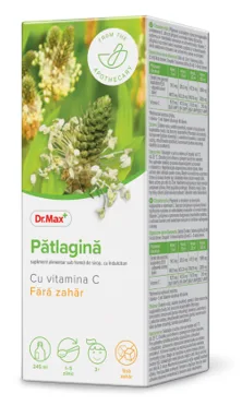 Dr. Max Sirop cu patlagina fara zahar​, 245ml — preț și oferte
