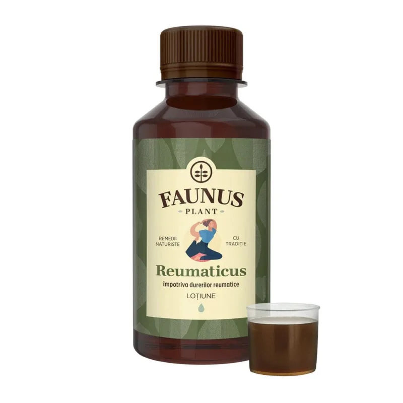 Lotiune pentru dureri articulare Reumaticus, 200ml, Faunus Plant — preț și oferte