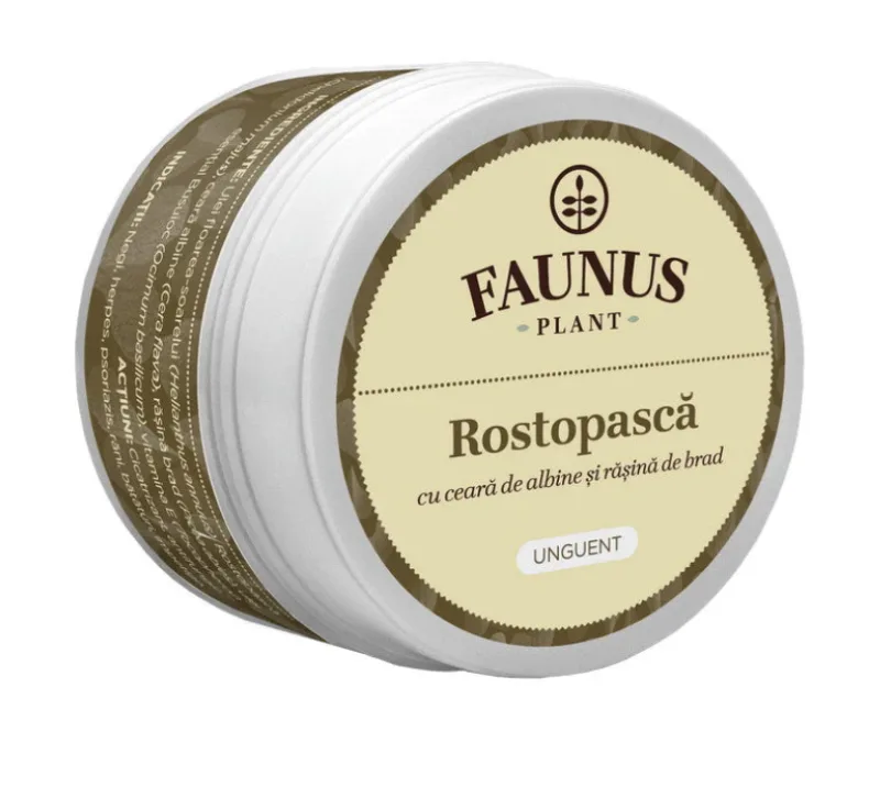 Unguent cu Rostopasca si ceara de albine, 50ml, Faunus Plant — preț și oferte