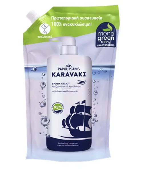 Rezerva gel de dus Aegean, 700ml, Karavaki — preț și oferte