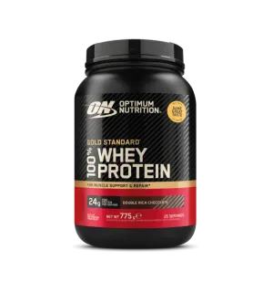Pudra proteica proteine din zer aroma ciocolata ON 100% Whey Gold Standard, 775g, Optimum Nutrition