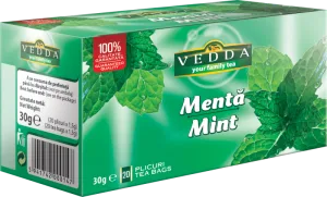 Ceai de menta, 20 plicuri, Vedda