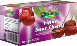 Ceai de visine, 20 plicuri, Vedda