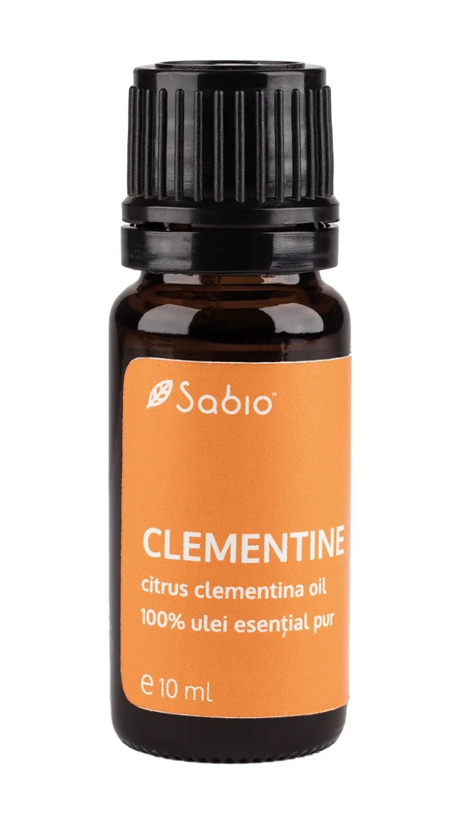 Ulei esential pur de clementina (citrus clementina oil), 10ml, Sabio — preț și oferte