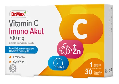 Dr. Max Vitamin C Imuno Akut, 30 capsule — preț și oferte