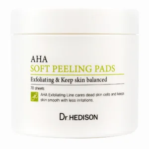 Dischete exfoliante curatare ten, 70 bucati, Dr Hedison