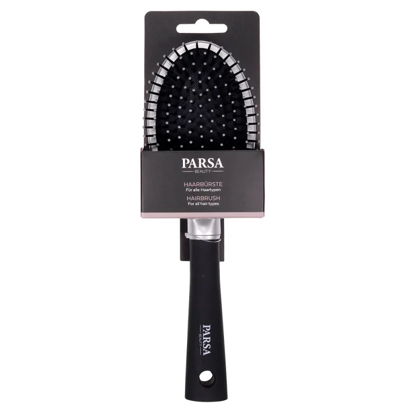 Perie mare ovala cu peri din plastic Trend Line, 1 bucata, Parsa Beauty — preț și oferte
