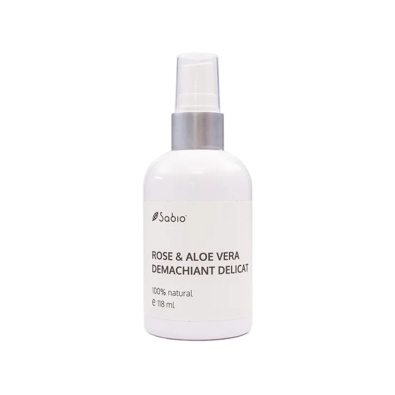 Demachiant delicat rose si aloe vera, 118ml, Sabio — preț și oferte