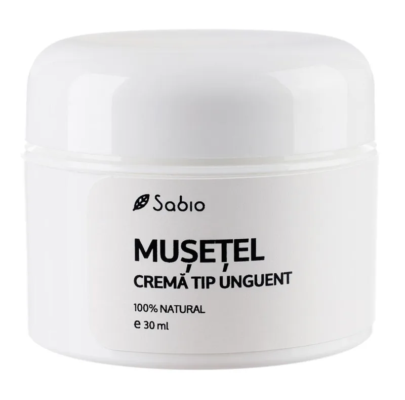 Crema tip unguent de musetel, 30ml, Sabio — preț și oferte