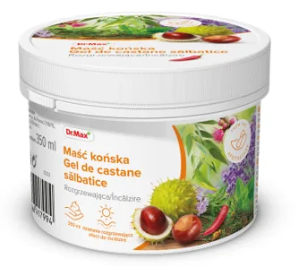 Dr. Max Gel de castane salbatice cu efect de incalzire​, 350ml — preț și oferte
