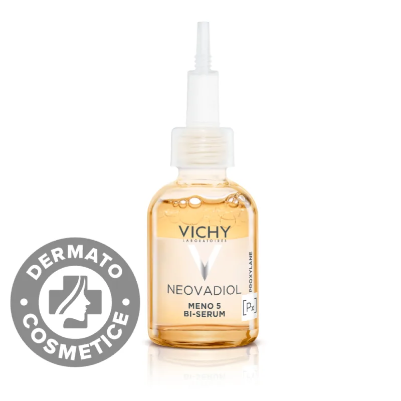 Ser antirid bifazic pentru tenul in perioada de peri si post menopauza Neovadiol, 30ml, Vichy — preț și oferte