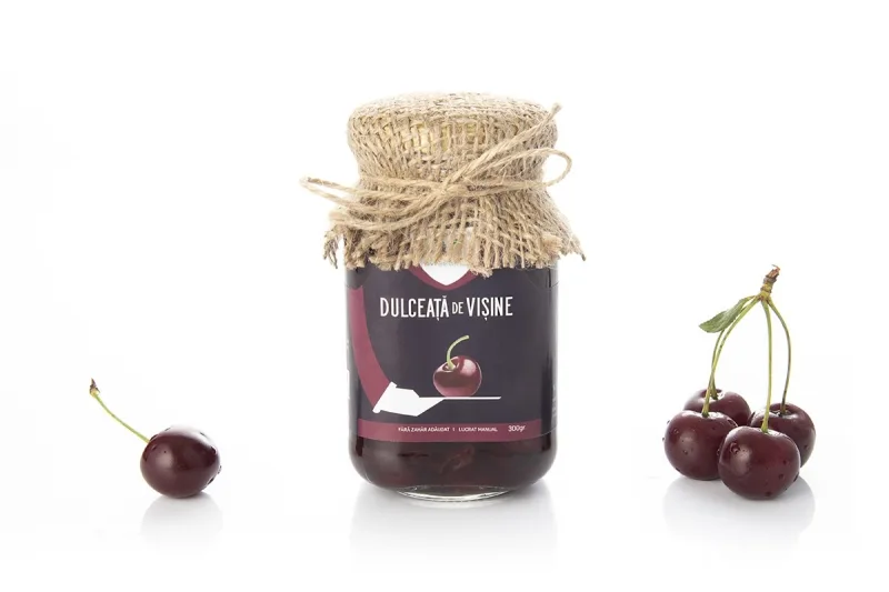 Dulceata de visine fara zahar, 300g, Sweeteria — preț și oferte