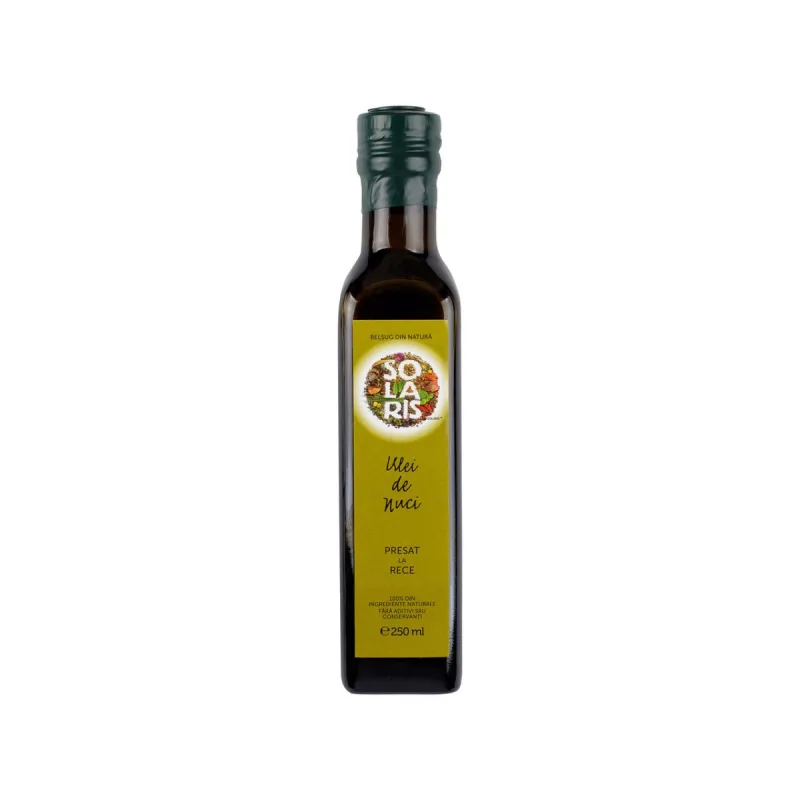 Ulei de nuci presat la rece, 250ml, Solaris — preț și oferte