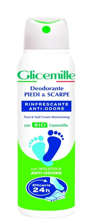 Deodorant pentru picioare si pantofi cu musetel Bio, 150ml, Glicemille — preț și oferte