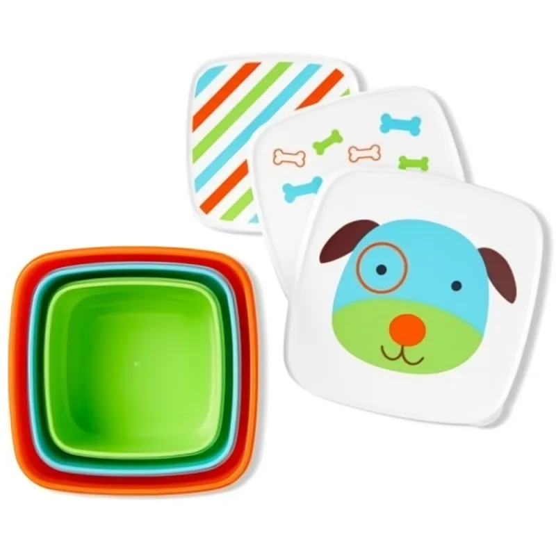 Set cutii pentru pranz Zoo Catel, 3 bucati, Skip Hop — preț și oferte
