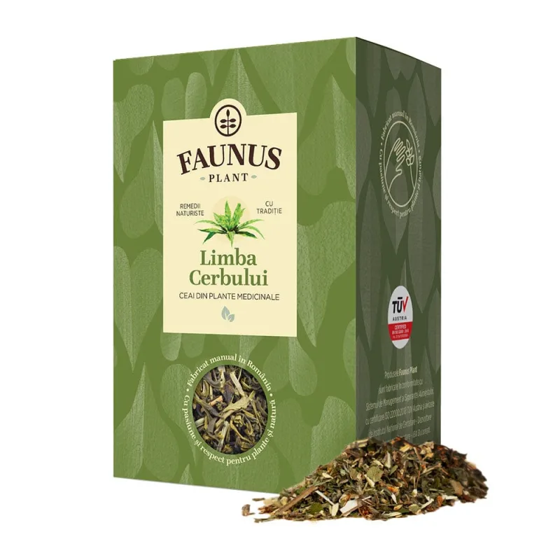 Ceai Limba Cerbului pentru afectiuni renale, 50g, Faunus Plant — preț și oferte