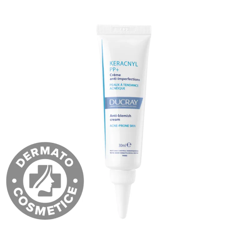Crema calmanta anti-imperfectiuni pentru tenul cu tendinta acneica Keracnyl PP+, 30ml, Ducray — preț și oferte
