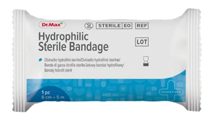 Dr. Max Bandaj steril Hidrofil 6cm x 5m, 1 bucata — preț și oferte