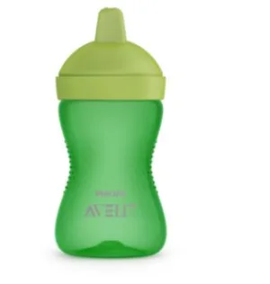 Cana cu tetina de formare verde, 300ml, Philips Avent
