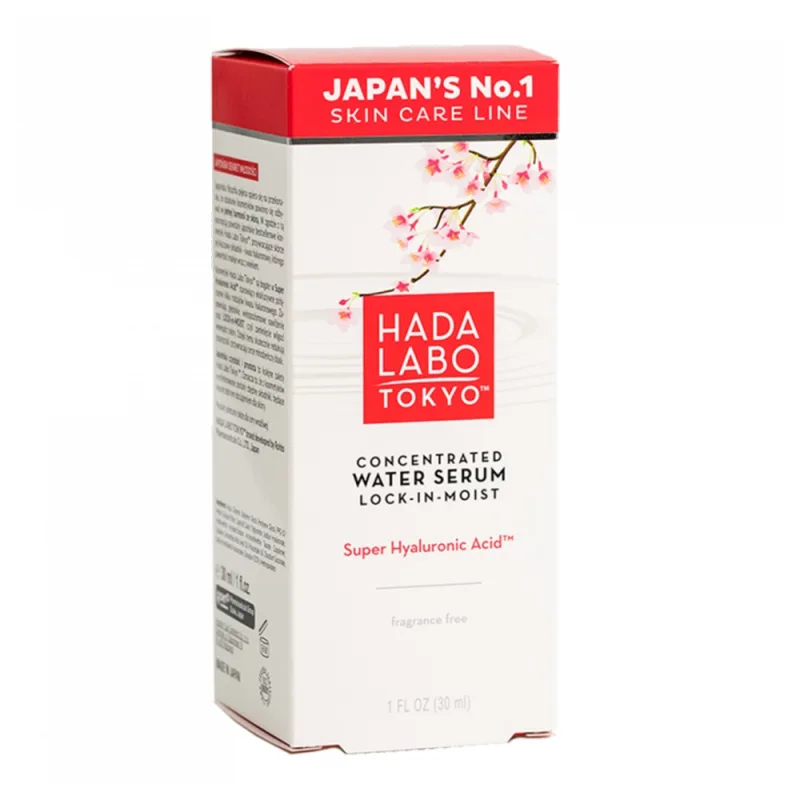 Ser concentrat de apa pentru mentinerea de durata a umiditatii pielii cu Acid Hyaluronic, 30ml, Hada Labo Hada Labo Tokyo — preț și oferte