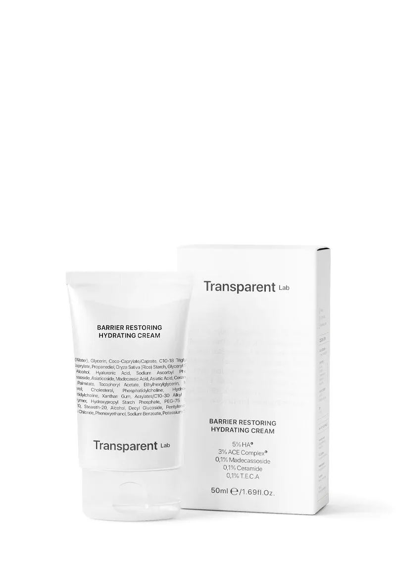 Crema ultra-hidratanta Barrier Restoring Hydrating, 50ml, Transparent Lab — preț și oferte