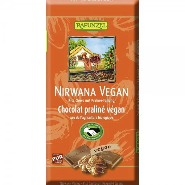 Ciocolata bio Nirwana, 100g, Rapunzel — preț și oferte