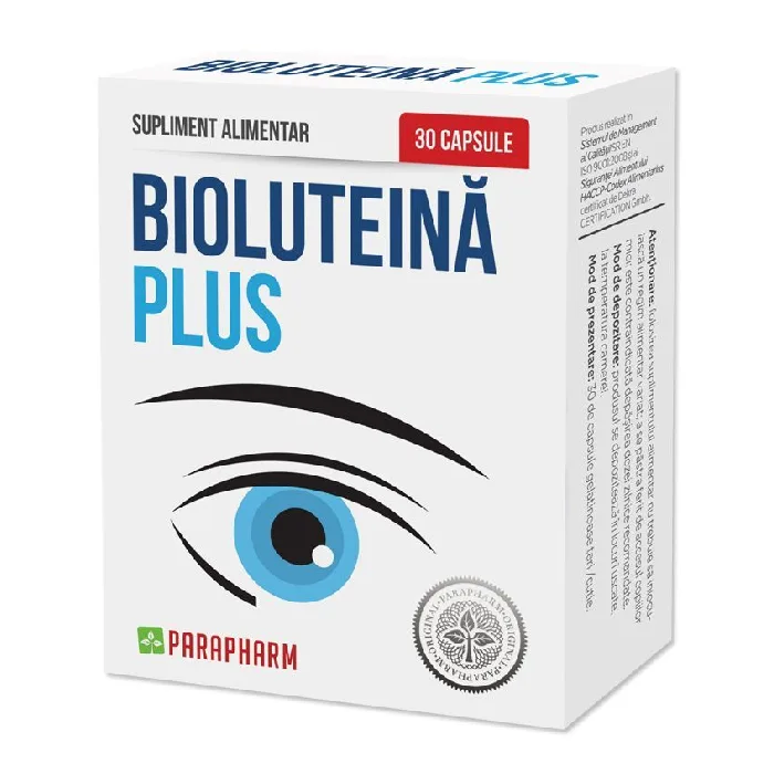 Bio-Luteina+, 30 capsule, Parapharm — preț și oferte