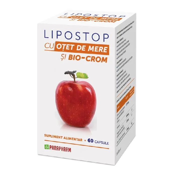 Lipostop, 60 capsule, Parapharm — preț și oferte