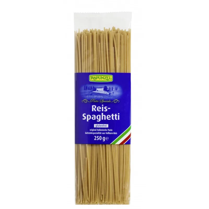 Spaghete din orez integral fara gluten bio, 250g, Rapunzel — preț și oferte